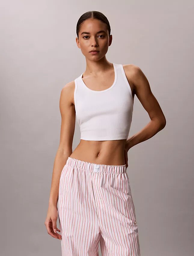 Pamuklu Poplin Pijama Pantolonu Pamuklu Poplin Pijama Pantolonu