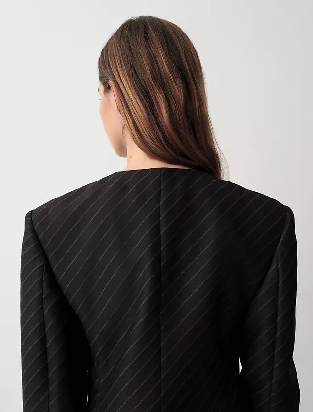 Parker Yakasız Blazer Parker Yakasız Blazer