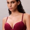 Perfectly Fit Dantelli Push-Up Plunge Sütyen