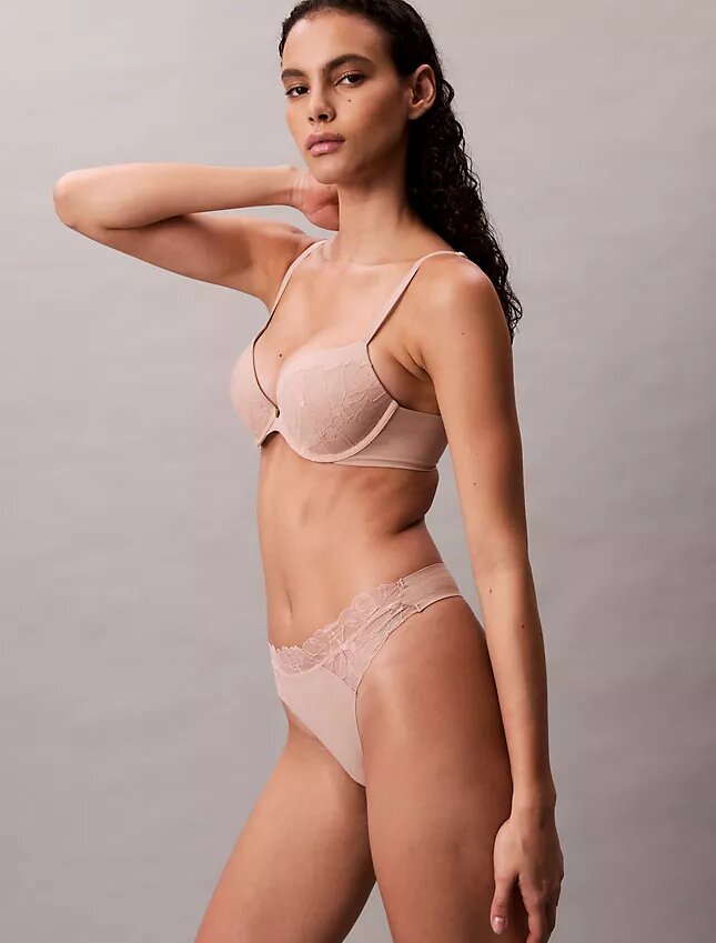 Perfectly Fit Dantelli Push-Up Plunge Sütyen Perfectly Fit Dantelli Push-Up Plunge Sütyen