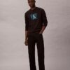 Polar Katmanlı Monogram Grafikli Sweatshirt Polar Katmanlı Monogram Grafikli Sweatshirt