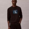 Polar Katmanlı Monogram Grafikli Sweatshirt Polar Katmanlı Monogram Grafikli Sweatshirt