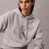 Polar Payetli Monogramlı Bol Kesim Kapüşonlu Sweatshirt Polar Payetli Monogramlı Bol Kesim Kapüşonlu Sweatshirt