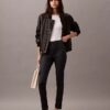 Ponte Balıksırtı Desenli Skinny Fit Pantolonlar Ponte Balıksırtı Desenli Skinny Fit Pantolonlar