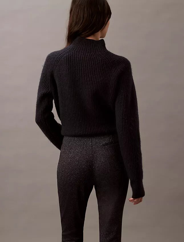 Ponte Balıksırtı Desenli Skinny Fit Pantolonlar Ponte Balıksırtı Desenli Skinny Fit Pantolonlar