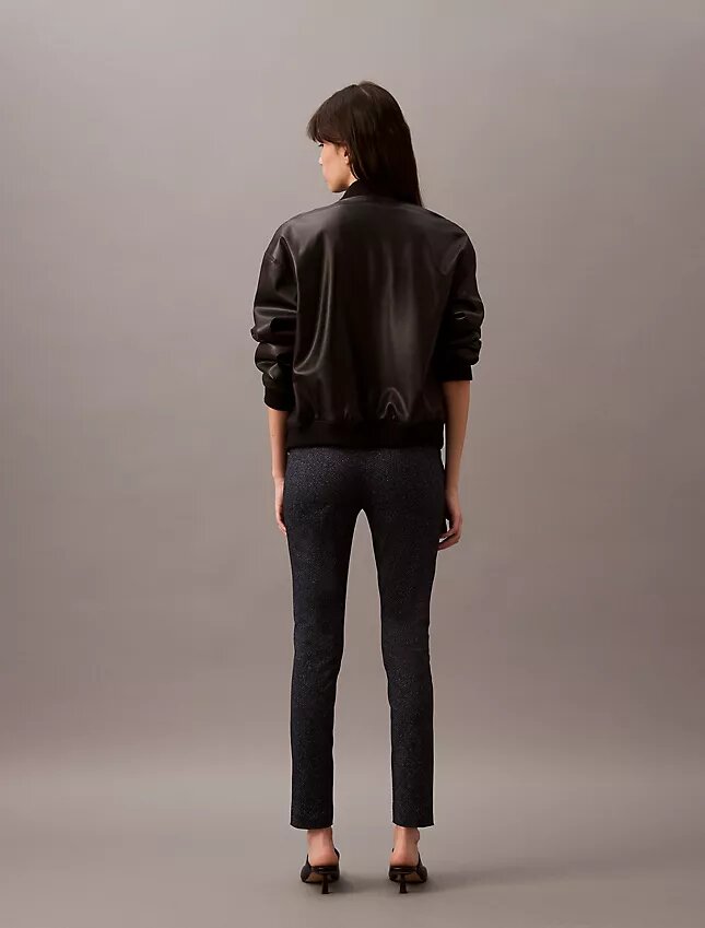 Ponte Balıksırtı Desenli Skinny Fit Pantolonlar Ponte Balıksırtı Desenli Skinny Fit Pantolonlar