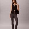 Ponte Desenli Skinny Fit Pantolonlar Ponte Desenli Skinny Fit Pantolonlar