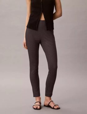 Ponte Desenli Skinny Fit Pantolonlar
