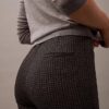 Ponte Houndstooth Desenli Skinny Pantolonlar