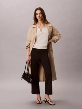 Ponte Kısa Geniş Paça Pantolon
