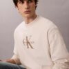 Premium Havlu Kumaş Monogram Logolu Rahat Sweatshirt Premium Havlu Kumaş Monogram Logolu Rahat Sweatshirt