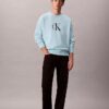 Premium Havlu Kumaş Monogram Logolu Rahat Sweatshirt