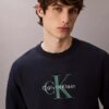 Premium Havlu Kumaş Monogram Logolu Rahat Sweatshirt Premium Havlu Kumaş Monogram Logolu Rahat Sweatshirt