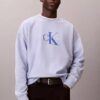 Premium Havlu Kumaş Monogram Logolu Rahat Sweatshirt