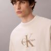 Premium Havlu Kumaş Monogram Logolu Rahat Sweatshirt Premium Havlu Kumaş Monogram Logolu Rahat Sweatshirt