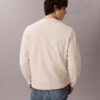 Premium Havlu Kumaş Monogram Logolu Rahat Sweatshirt Premium Havlu Kumaş Monogram Logolu Rahat Sweatshirt
