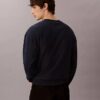 Premium Havlu Kumaş Monogram Logolu Rahat Sweatshirt Premium Havlu Kumaş Monogram Logolu Rahat Sweatshirt