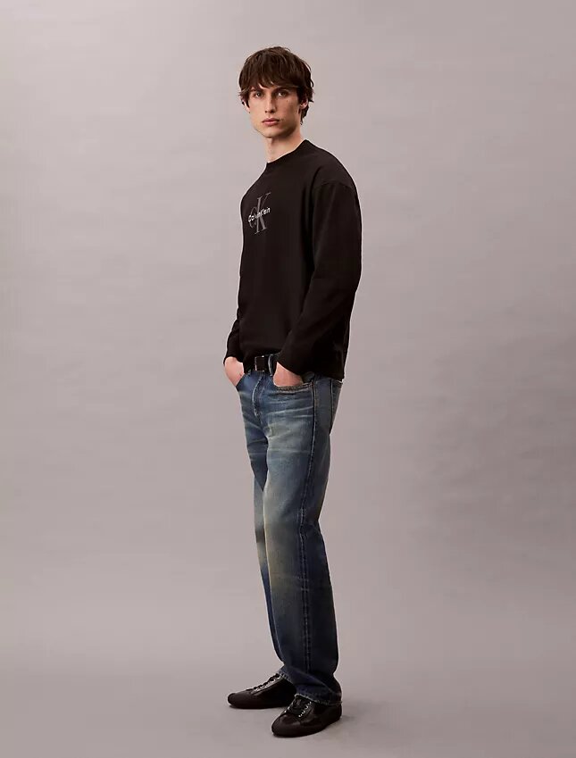 Premium Havlu Kumaş Monogram Logolu Rahat Sweatshirt Premium Havlu Kumaş Monogram Logolu Rahat Sweatshirt