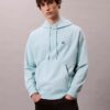 Premium Havlu Kumaş Rahat Monogram Polar Kapüşonlu Sweatshirt Premium Havlu Kumaş Rahat Monogram Polar Kapüşonlu Sweatshirt