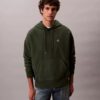 Premium Havlu Kumaş Rahat Monogram Polar Kapüşonlu Sweatshirt Premium Havlu Kumaş Rahat Monogram Polar Kapüşonlu Sweatshirt
