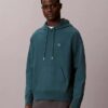 Premium Havlu Kumaş Rahat Monogram Polar Kapüşonlu Sweatshirt Premium Havlu Kumaş Rahat Monogram Polar Kapüşonlu Sweatshirt
