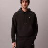 Premium Havlu Kumaş Rahat Monogram Polar Kapüşonlu Sweatshirt Premium Havlu Kumaş Rahat Monogram Polar Kapüşonlu Sweatshirt