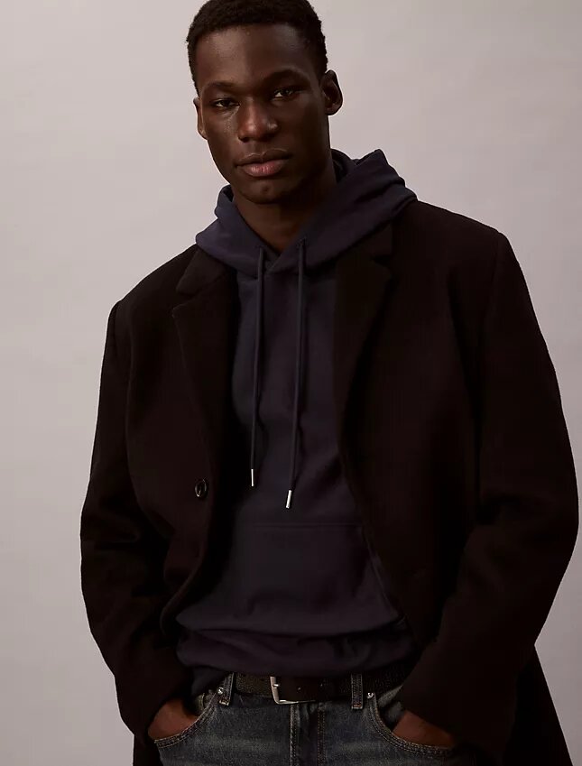 Premium Havlu Kumaş Rahat Monogram Polar Kapüşonlu Sweatshirt Premium Havlu Kumaş Rahat Monogram Polar Kapüşonlu Sweatshirt