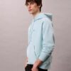 Premium Havlu Kumaş Rahat Monogram Polar Kapüşonlu Sweatshirt Premium Havlu Kumaş Rahat Monogram Polar Kapüşonlu Sweatshirt
