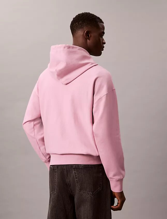 Premium Havlu Kumaş Rahat Monogram Polar Kapüşonlu Sweatshirt Premium Havlu Kumaş Rahat Monogram Polar Kapüşonlu Sweatshirt