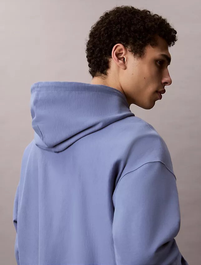 Premium Havlu Kumaş Rahat Monogram Polar Kapüşonlu Sweatshirt Premium Havlu Kumaş Rahat Monogram Polar Kapüşonlu Sweatshirt