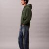 Premium Havlu Kumaş Rahat Monogram Polar Kapüşonlu Sweatshirt Premium Havlu Kumaş Rahat Monogram Polar Kapüşonlu Sweatshirt