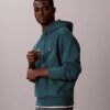 Premium Havlu Kumaş Rahat Monogram Polar Kapüşonlu Sweatshirt Premium Havlu Kumaş Rahat Monogram Polar Kapüşonlu Sweatshirt