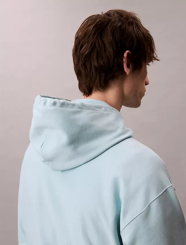 Premium Havlu Kumaş Rahat Monogram Polar Kapüşonlu Sweatshirt Premium Havlu Kumaş Rahat Monogram Polar Kapüşonlu Sweatshirt