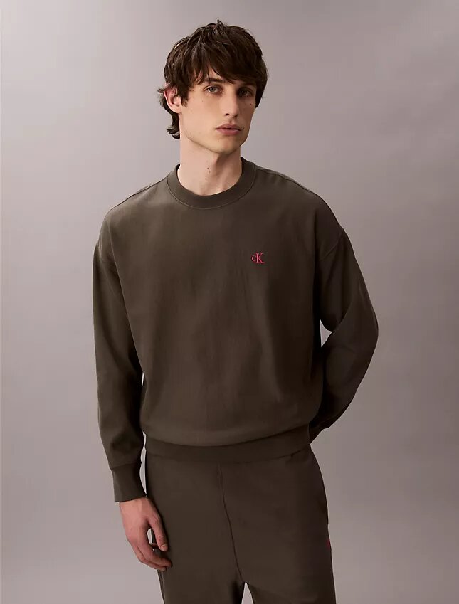 Premium Havlu Kumaş Rahat Sweatshirt Premium Havlu Kumaş Rahat Sweatshirt
