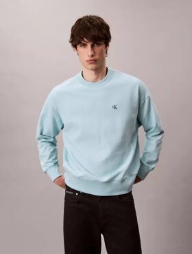 Premium Havlu Kumaş Rahat Sweatshirt