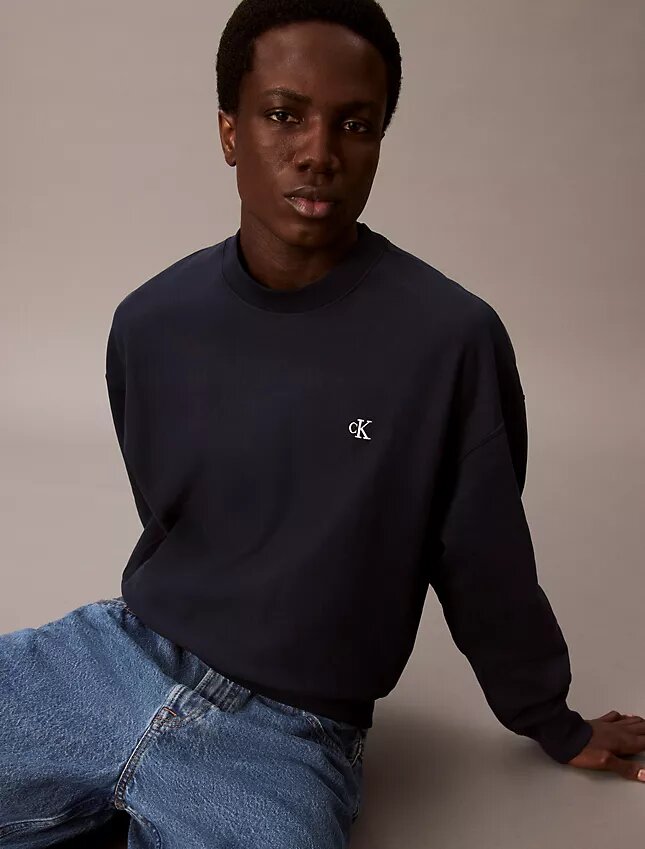 Premium Havlu Kumaş Rahat Sweatshirt Premium Havlu Kumaş Rahat Sweatshirt