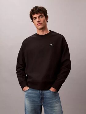 Premium Havlu Kumaş Rahat Sweatshirt
