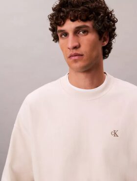 Premium Havlu Kumaş Rahat Sweatshirt