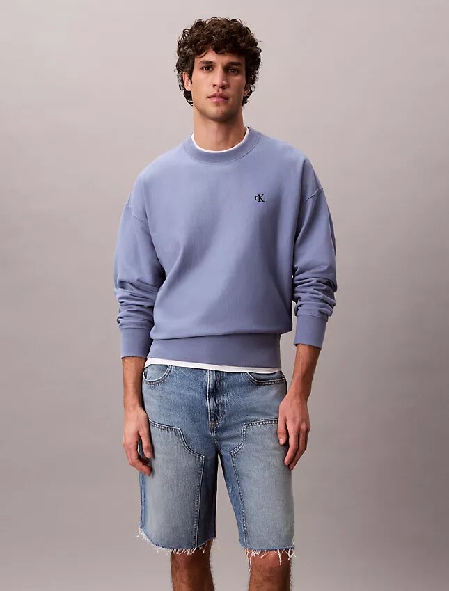 Premium Havlu Kumaş Rahat Sweatshirt Premium Havlu Kumaş Rahat Sweatshirt