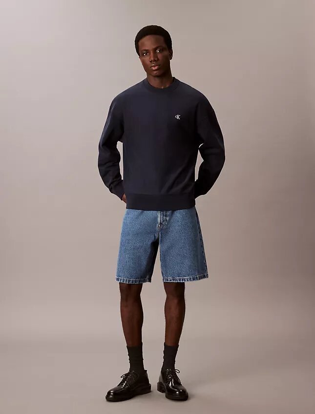 Premium Havlu Kumaş Rahat Sweatshirt Premium Havlu Kumaş Rahat Sweatshirt