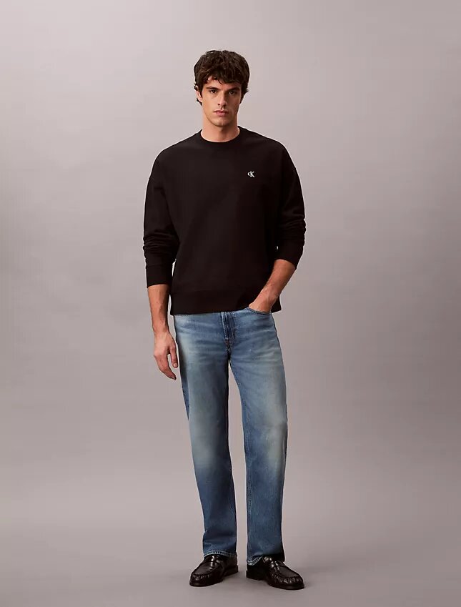 Premium Havlu Kumaş Rahat Sweatshirt Premium Havlu Kumaş Rahat Sweatshirt