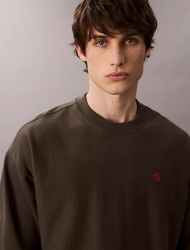 Premium Havlu Kumaş Rahat Sweatshirt Premium Havlu Kumaş Rahat Sweatshirt