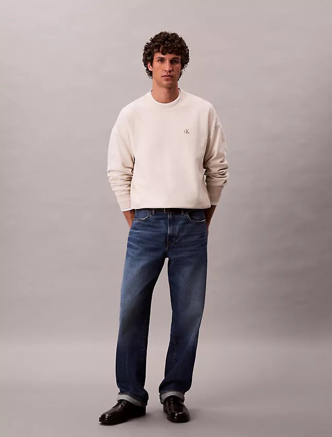 Premium Havlu Kumaş Rahat Sweatshirt Premium Havlu Kumaş Rahat Sweatshirt