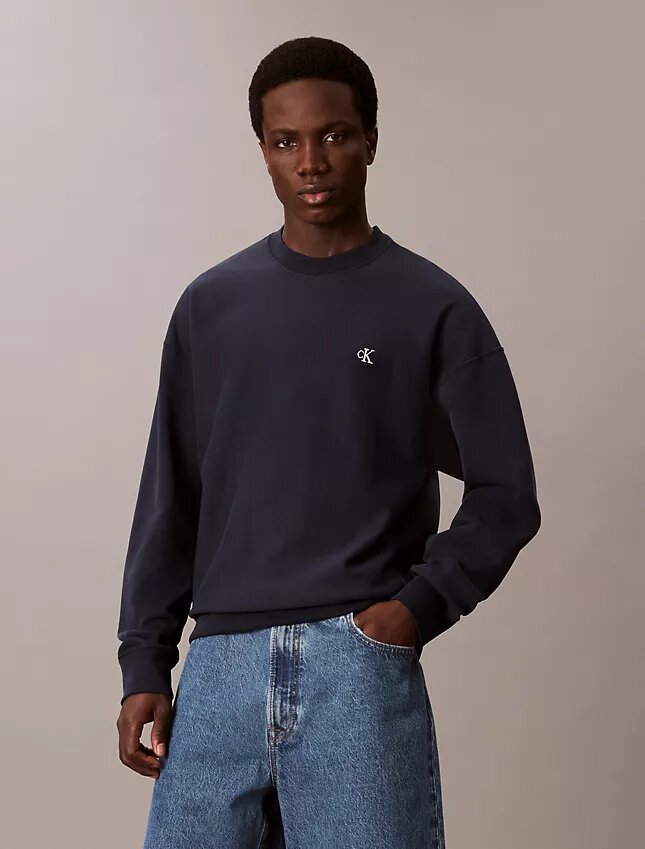 Premium Havlu Kumaş Rahat Sweatshirt Premium Havlu Kumaş Rahat Sweatshirt