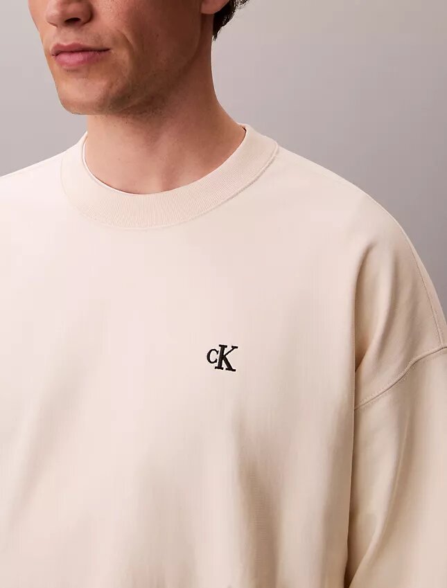 Premium Havlu Kumaş Rahat Sweatshirt Premium Havlu Kumaş Rahat Sweatshirt