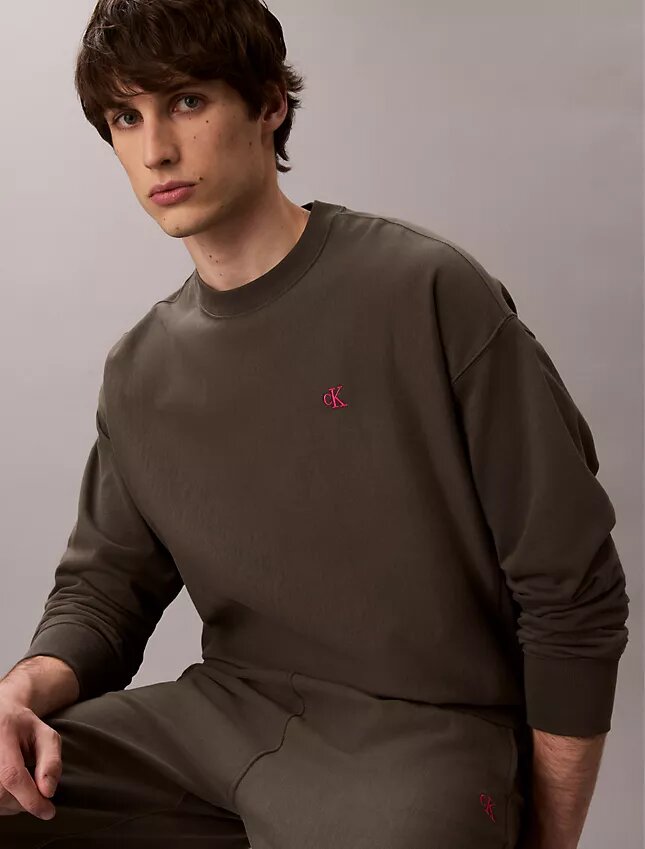 Premium Havlu Kumaş Rahat Sweatshirt Premium Havlu Kumaş Rahat Sweatshirt