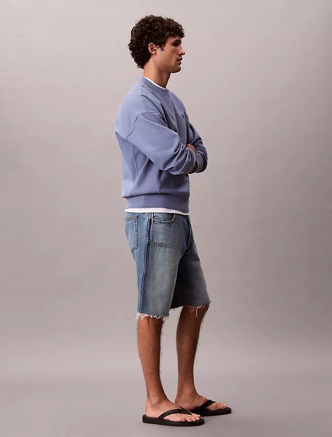 Premium Havlu Kumaş Rahat Sweatshirt Premium Havlu Kumaş Rahat Sweatshirt