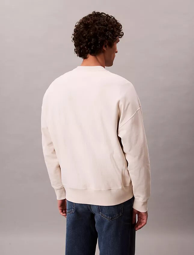 Premium Havlu Kumaş Rahat Sweatshirt Premium Havlu Kumaş Rahat Sweatshirt
