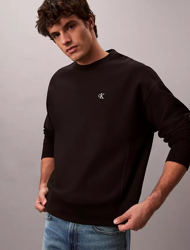 Premium Havlu Kumaş Rahat Sweatshirt Premium Havlu Kumaş Rahat Sweatshirt