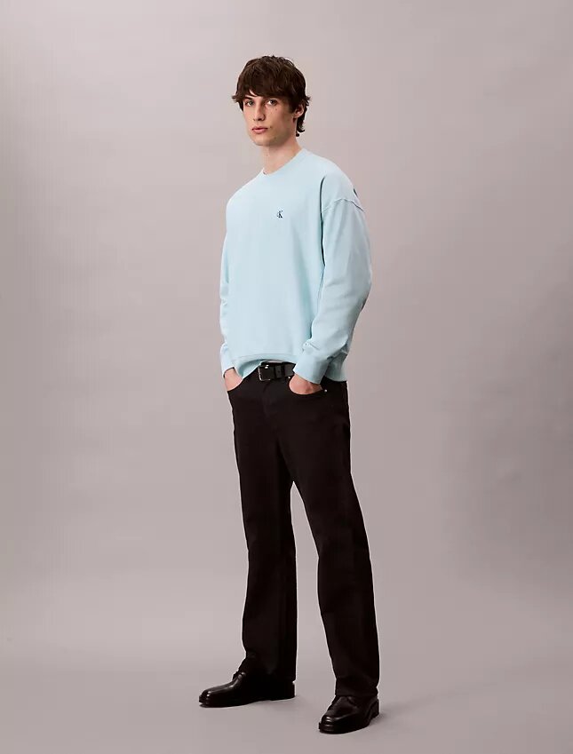 Premium Havlu Kumaş Rahat Sweatshirt Premium Havlu Kumaş Rahat Sweatshirt